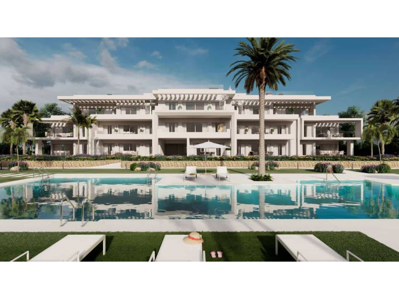 Apartamento de 2 habitaciones en Casares en venta con piscina garaje - 555.000 € (Ref: 7160498)