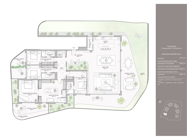 4 makuuhuone Kattohuoneisto myytävänä paikassa Sotogrande, San Roque mukana uima-altaan 
autotalli - 1 400 000 € (Ref: 7304267)