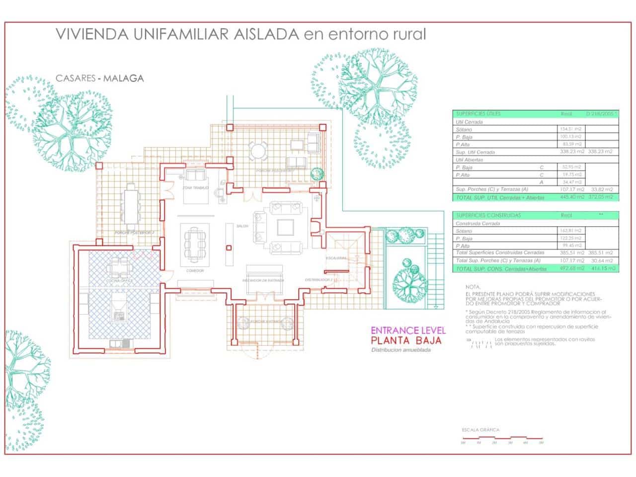 3 chambre Finca/Maison de Campagne à vendre à Casares avec piscine - 1 645 000 € (Ref: 7468165)