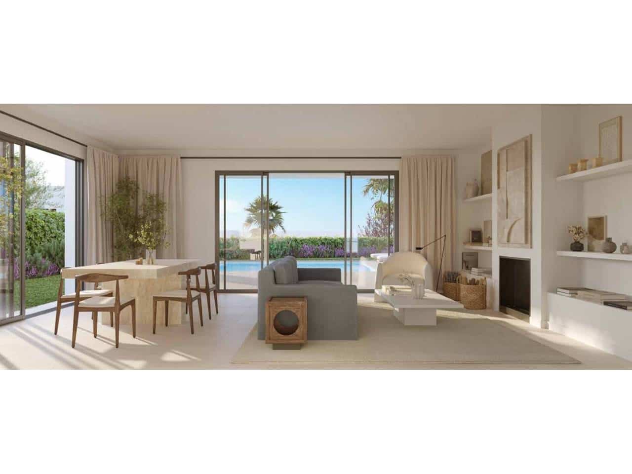 3 soveværelse Semi-Rækkehus til salg i Sotogrande med swimmingpool garage - € 820.000 (Ref: 7770107)