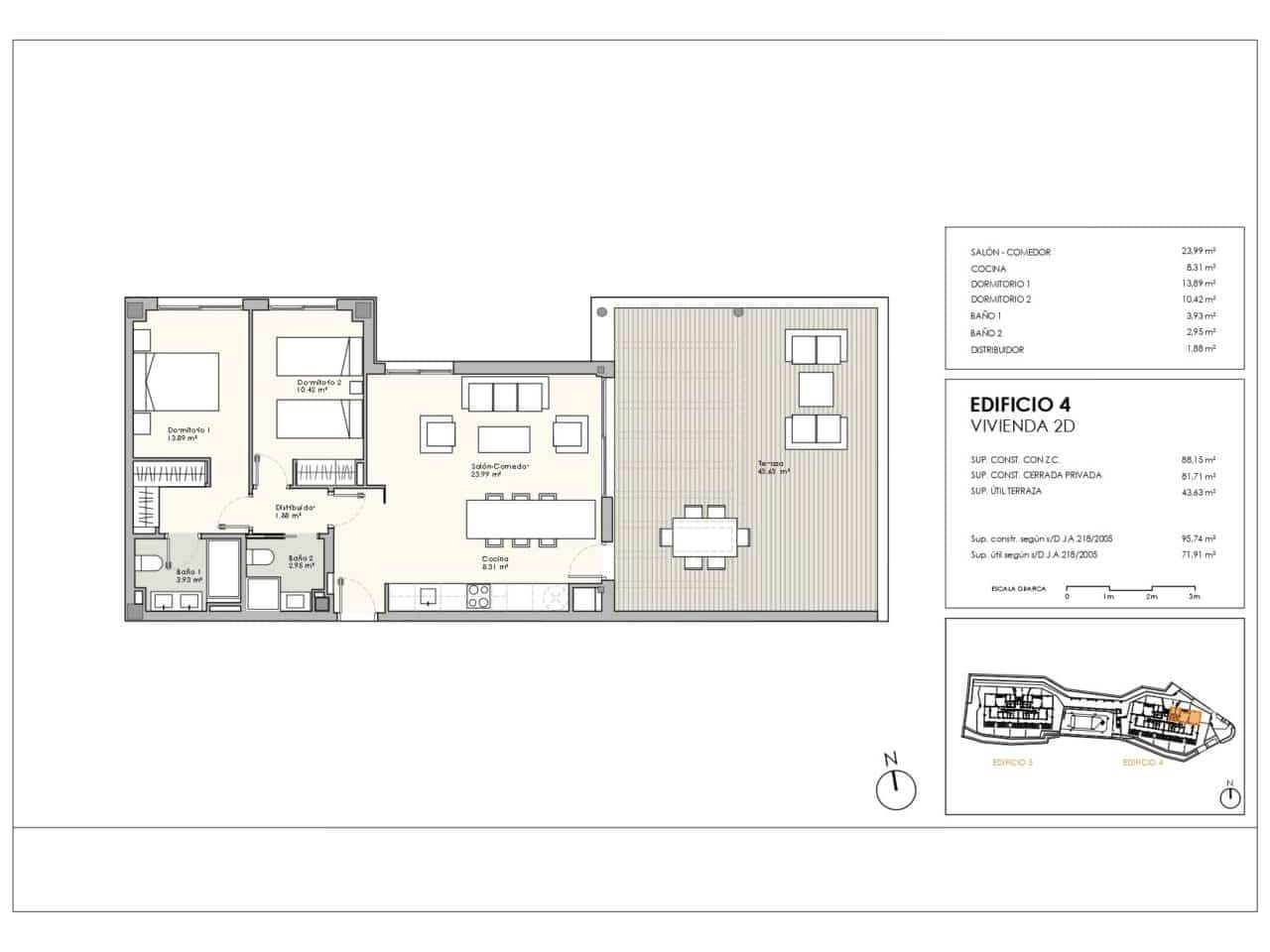 2 camera da letto Attico in vendita in Casares con piscina garage - 420.000 € (Rif: 8152062)