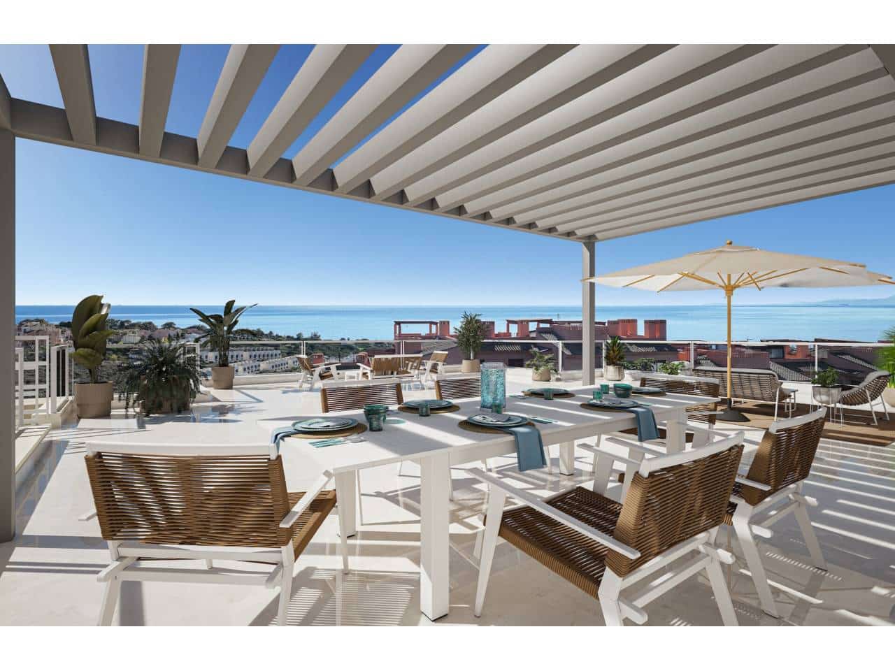 3 Zimmer Penthouse zu verkaufen in Manilva mit Pool Garage - 650.000 € (Ref: 9953634)