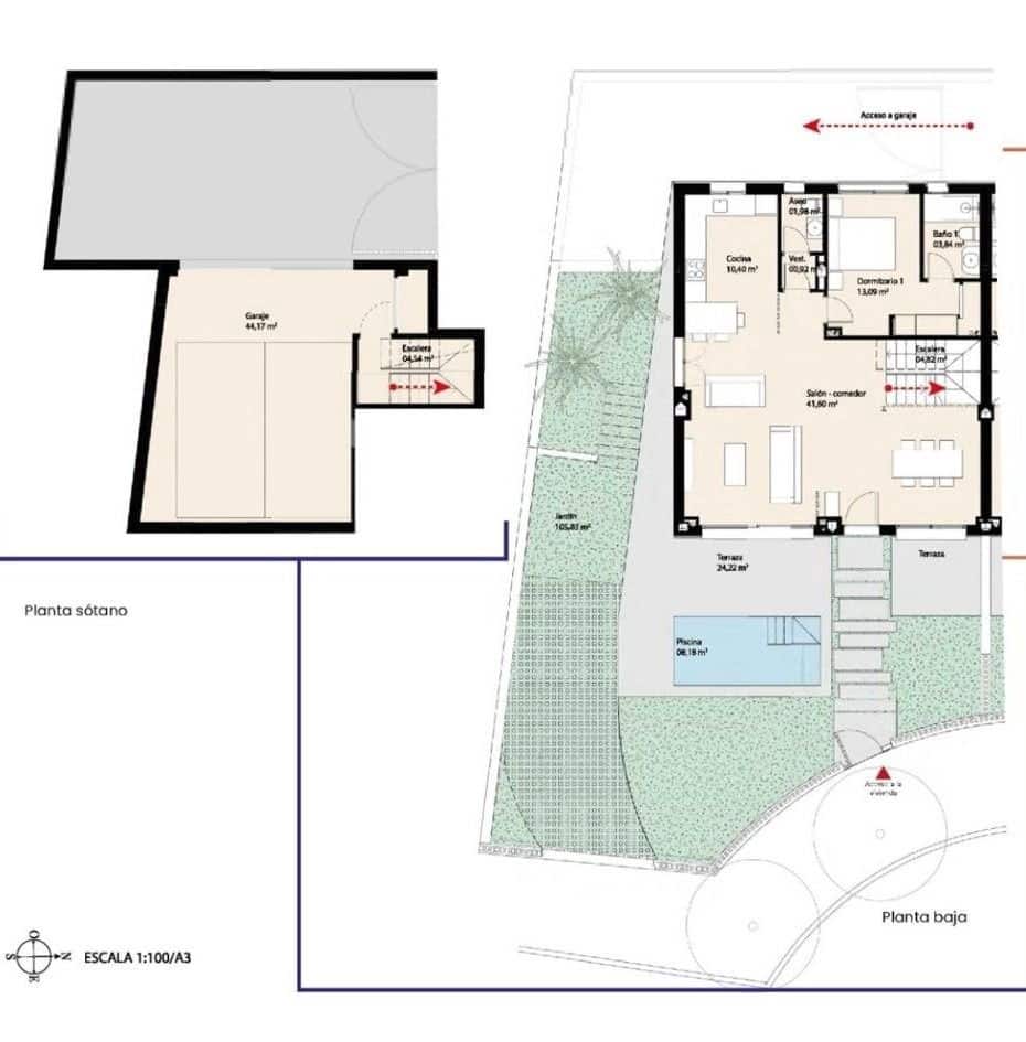 3 soveværelse Villa til salg i Malaga by med swimmingpool garage - € 1.750.000 (Ref: 10019280)