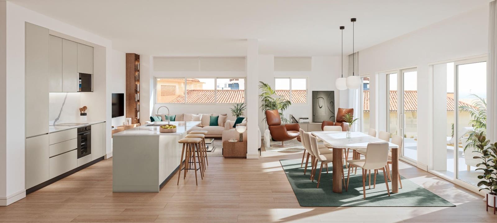 3 quarto Apartamento para venda em Malaga cidade com garagem - 1 190 000 € (Ref: 10019291)