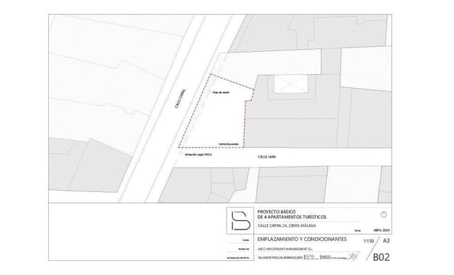 Terrain à Bâtir à vendre à Centro, Malaga ville - 474 000 € (Ref: 10019297)