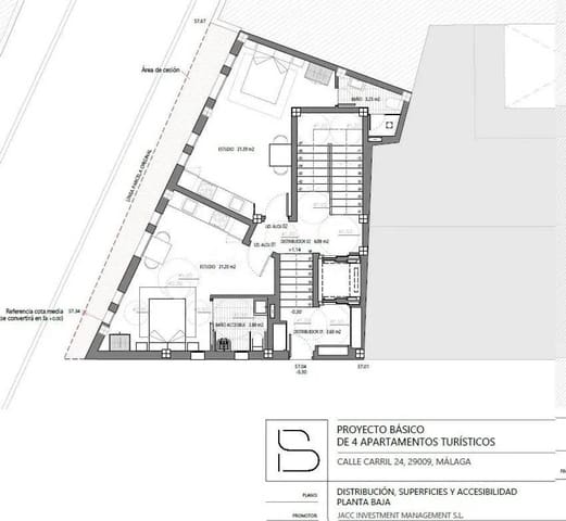 Terrain à Bâtir à vendre à Centro, Malaga ville - 474 000 € (Ref: 10019297)