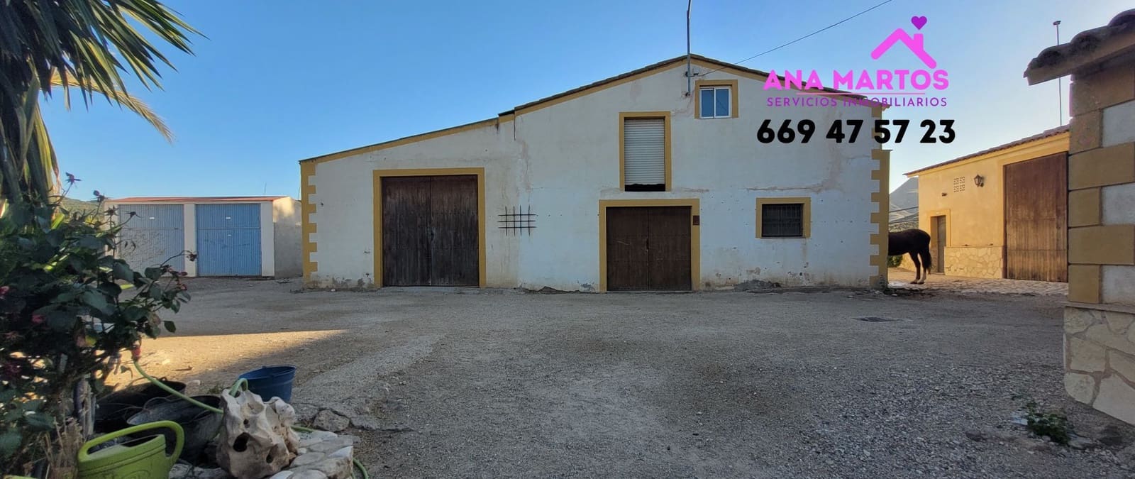 4 soveværelse Finca/Landehus til salg i Lorca med garage - € 600.000 (Ref: 6976802)