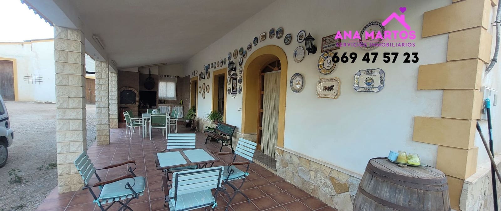 4 soveværelse Finca/Landehus til salg i Lorca med garage - € 600.000 (Ref: 6976802)