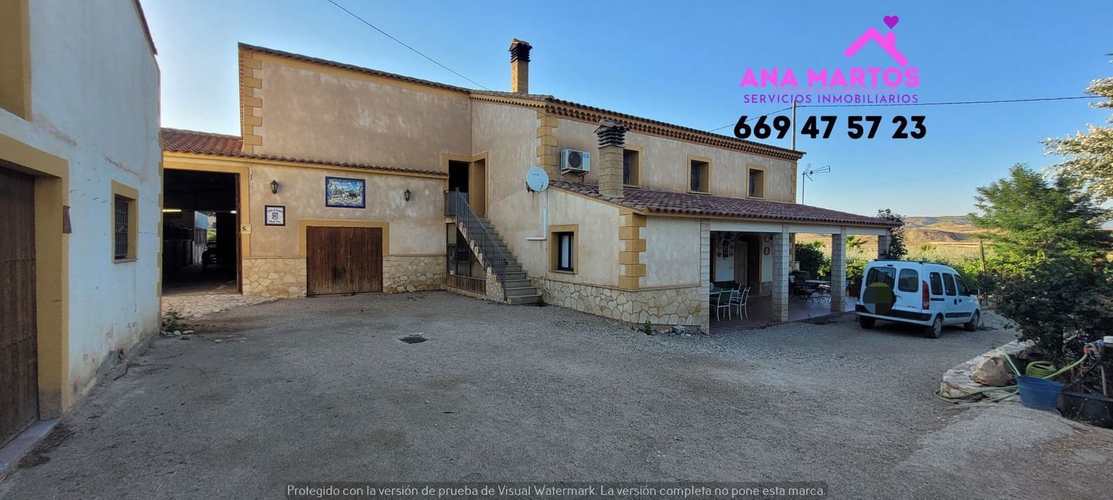 4 soveværelse Finca/Landehus til salg i Lorca med garage - € 600.000 (Ref: 6976802)