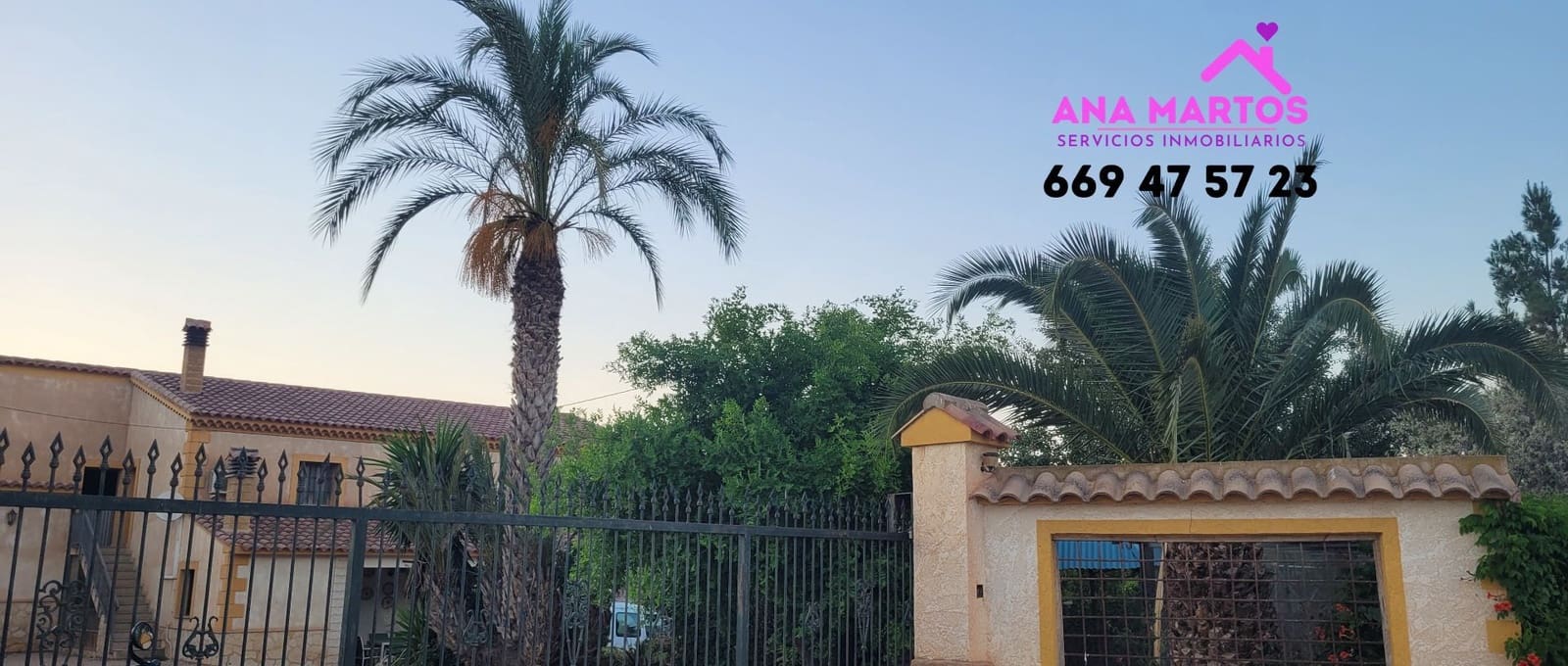 4 soveværelse Finca/Landehus til salg i Lorca med garage - € 600.000 (Ref: 6976802)