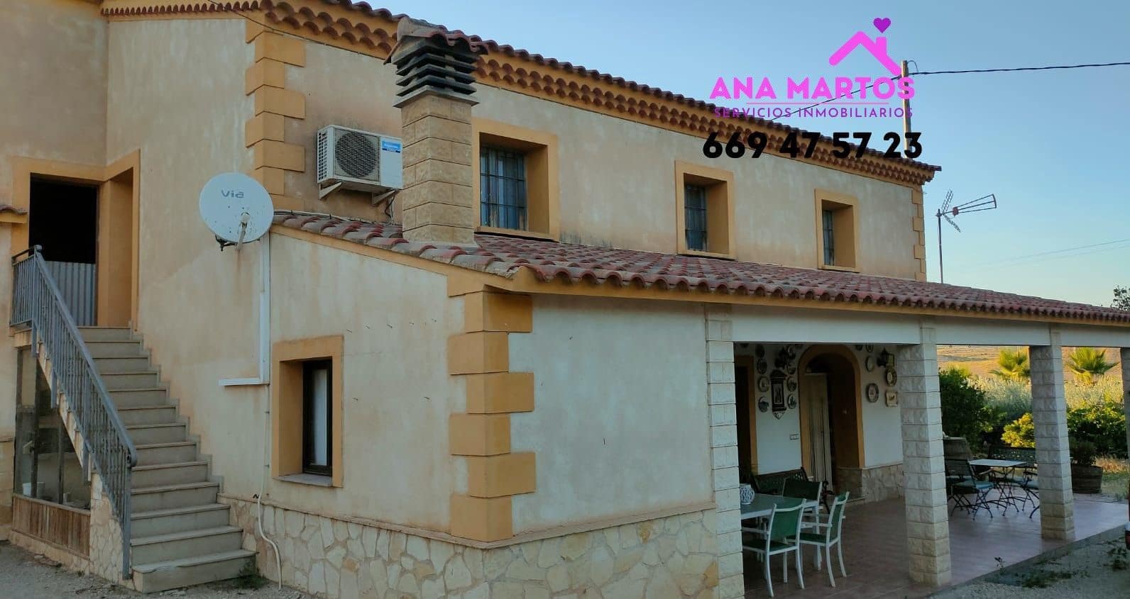 4 soveværelse Finca/Landehus til salg i Lorca med garage - € 600.000 (Ref: 6976802)