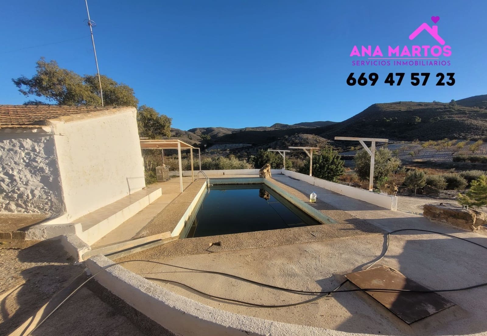 3 slaapkamer Finca/Landhuis te koop in Purias met zwembad garage - € 225.000 (Ref: 8149838)