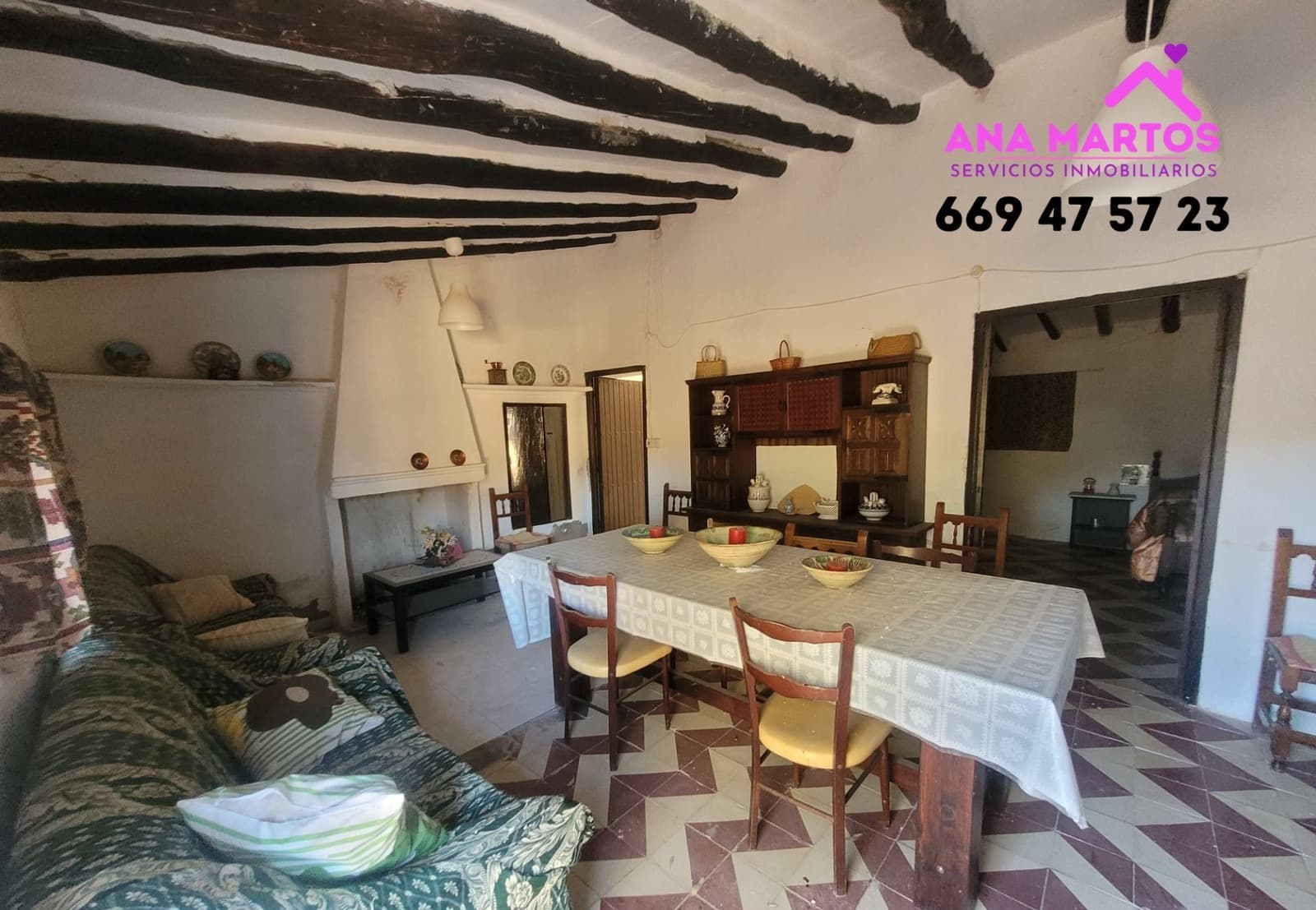 3 slaapkamer Finca/Landhuis te koop in Purias met zwembad garage - € 225.000 (Ref: 8149838)