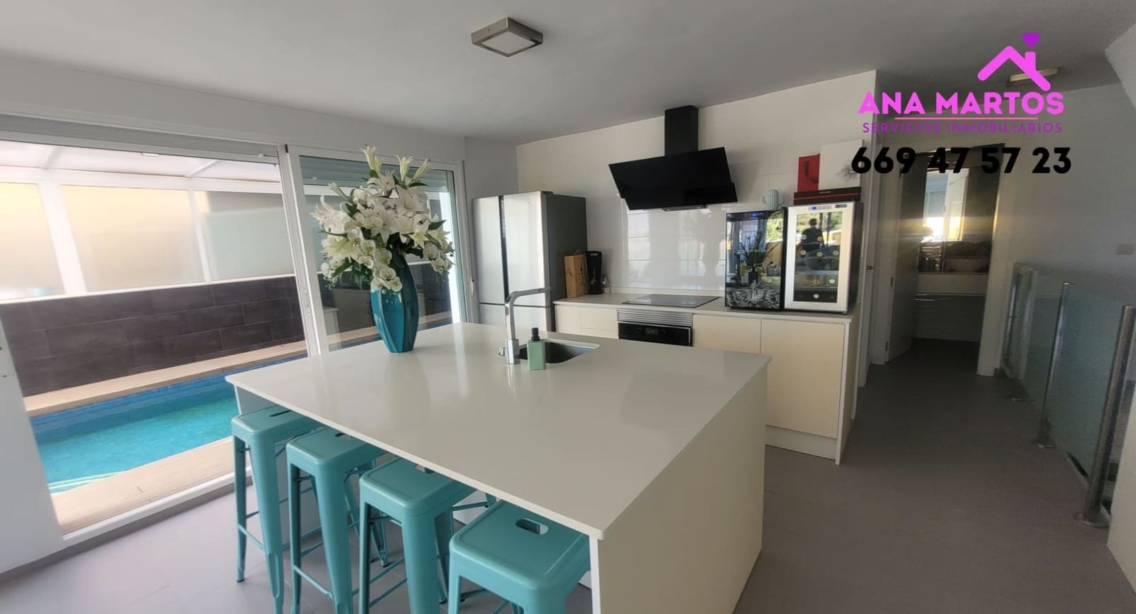 4 sypialnia Dom na sprzedaż w Aguilas z basenem garażem - 365 000 € (Ref: 8238556)