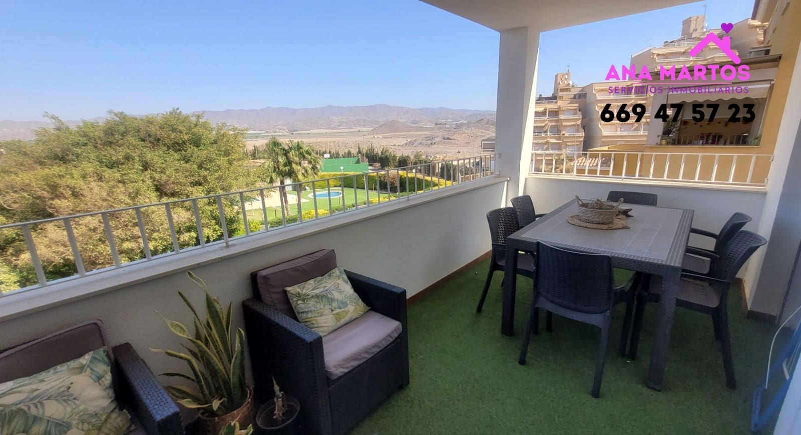 4 sypialnia Dom na sprzedaż w Aguilas z basenem garażem - 365 000 € (Ref: 8238556)