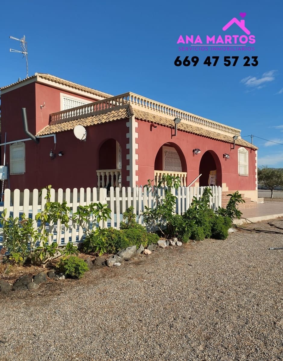 4 soveværelse Finca/Landehus til salg i Aguilas med swimmingpool - € 320.000 (Ref: 8773244)