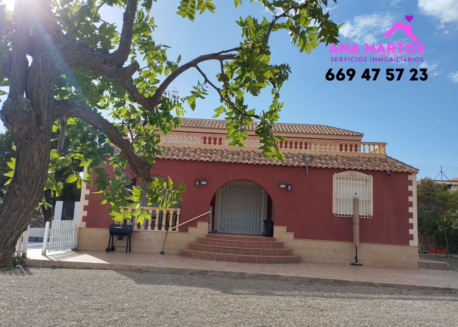 4 soveværelse Finca/Landehus til salg i Aguilas med swimmingpool - € 320.000 (Ref: 8773244)