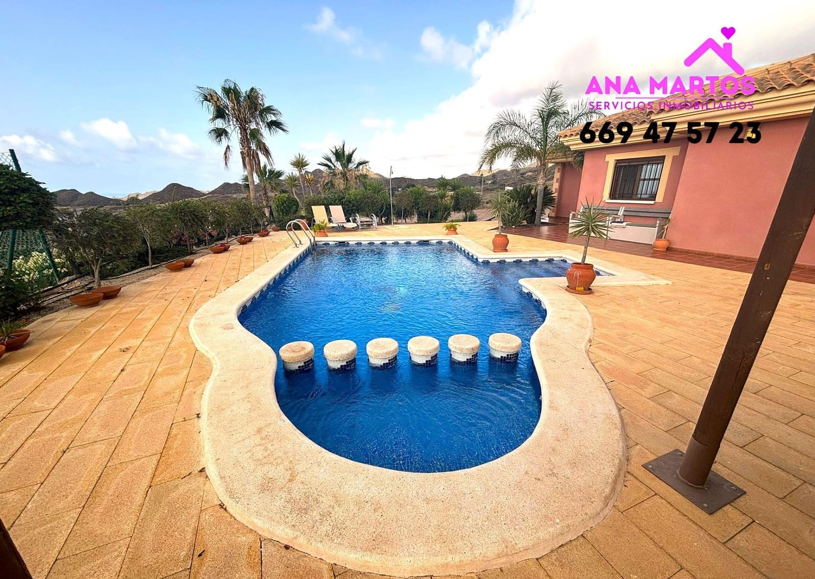 5 soveværelse Villa til salg i Aguilas med swimmingpool garage - € 880.000 (Ref: 9118559)