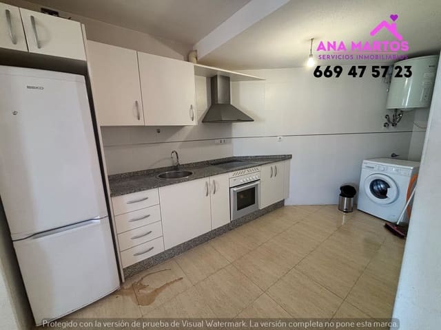 1 makuuhuone Huoneisto vuokrattavana paikassa Calarreona, Aguilas mukana uima-altaan 
autotalli - 600 € (Ref: 9146783)