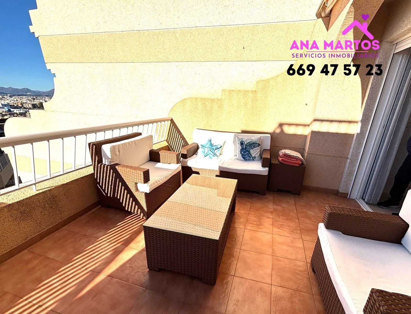 Piso de 3 habitaciones en Aguilas en venta con piscina garaje - 299.000 € (Ref: 9561368)