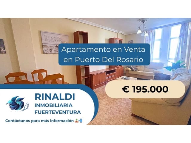 3 soverom Leilighet til salgs i Puerto del Rosario - € 195 000 (Ref: 9499786)