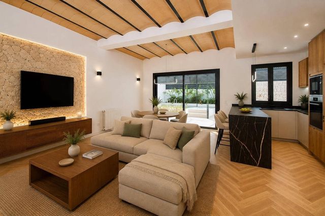 3 soveværelse Byhus til salg i Pere Garau, Palma de Mallorca med swimmingpool garage - € 1.190.000 (Ref: 10024206)