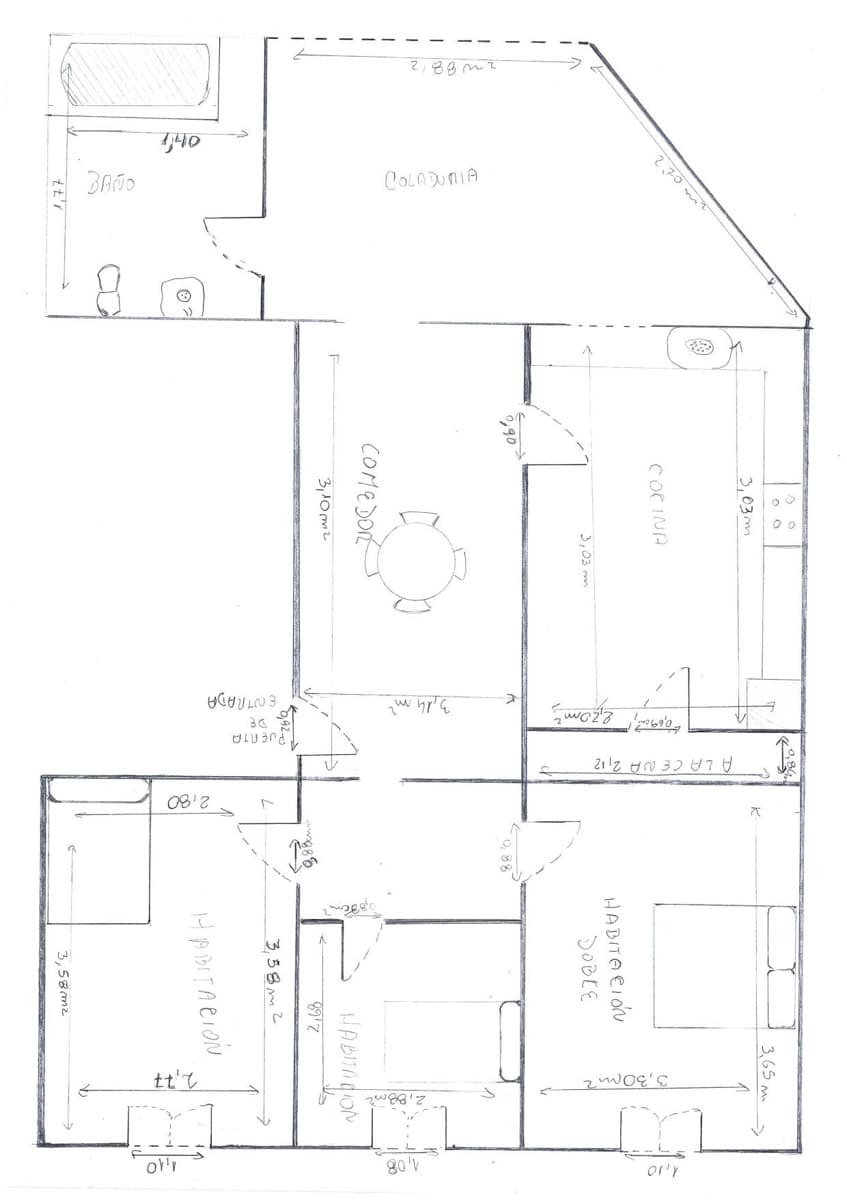 6 chambre Appartement à vendre à Palma de Mallorca - 340 000 € (Ref: 10055350)
