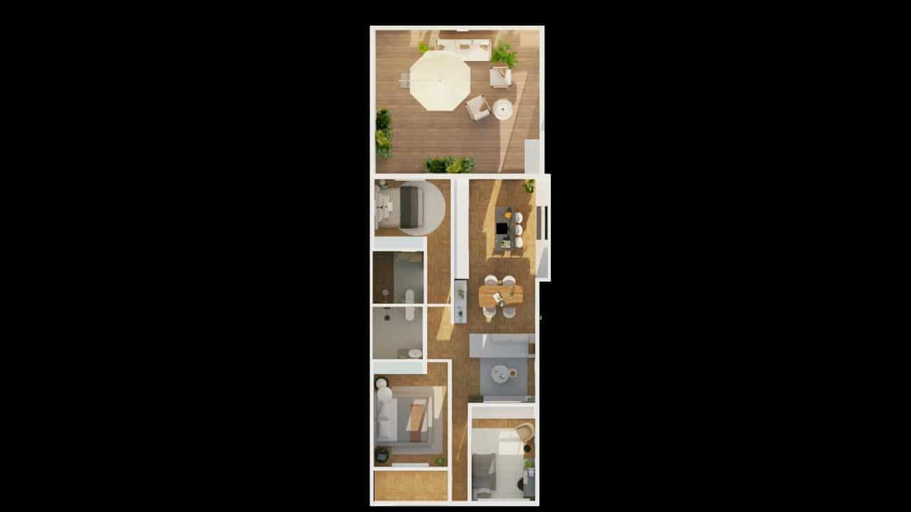 3 bedroom Flat for sale in Palma de Mallorca - € 399,000 (Ref: 9278351)