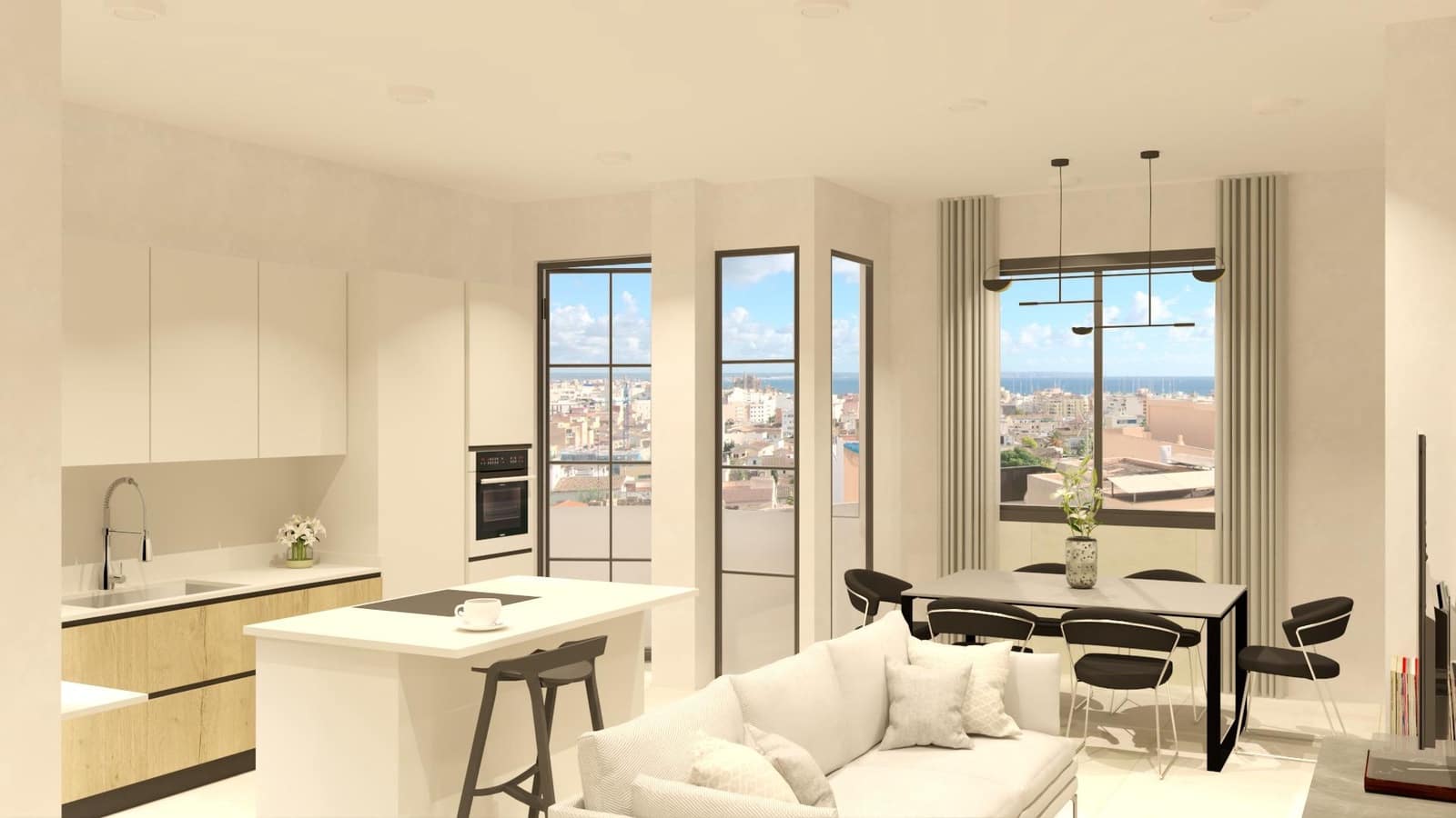 3 soveværelse Lejlighed til salg i Palma de Mallorca - € 575.000 (Ref: 9414123)