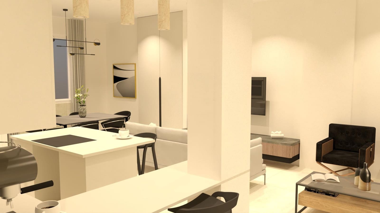 3 bedroom Flat for sale in Palma de Mallorca - € 599,000 (Ref: 9414123)