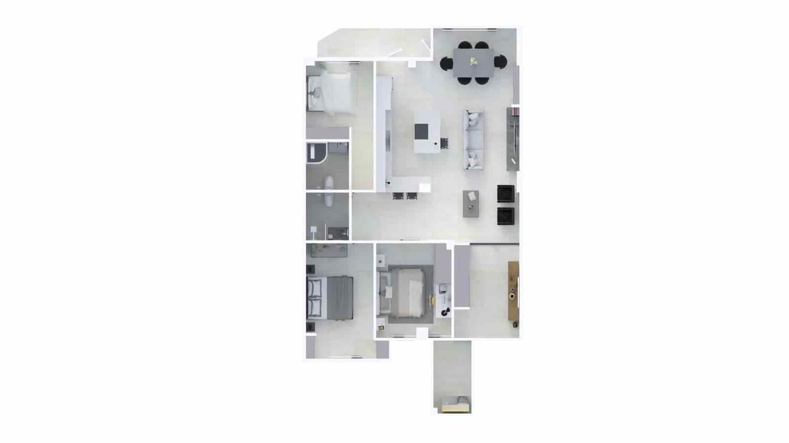 3 chambre Appartement à vendre à Palma de Mallorca - 599 000 € (Ref: 9414123)