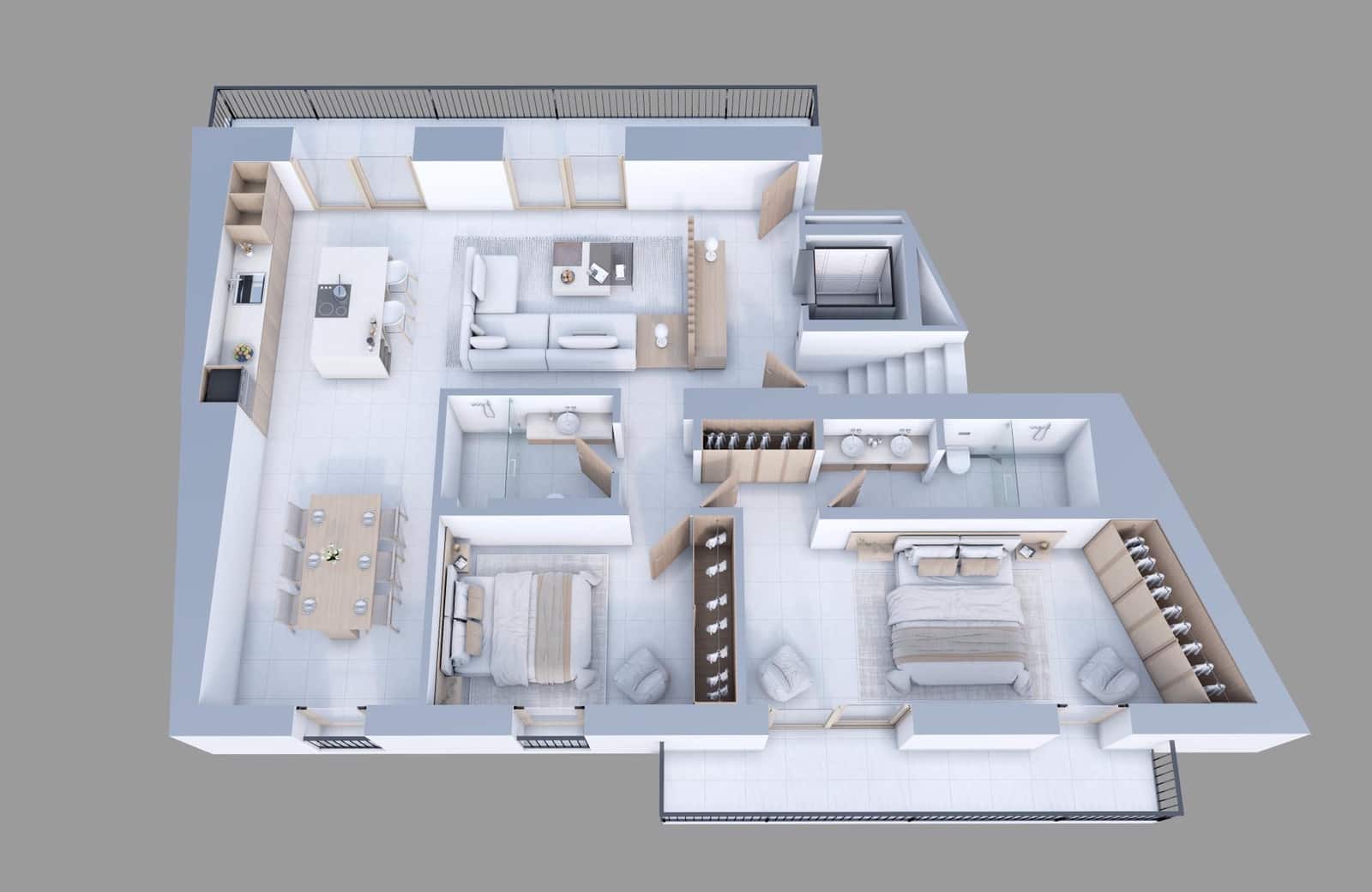 2 slaapkamer Appartement te koop in Palma de Mallorca - € 1.343.000 (Ref: 9752052)