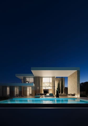 4 makuuhuone Huvila myytävänä paikassa Moraira, Teulada-Moraira mukana uima-altaan 
autotalli - 3 950 000 € (Ref: 7802520)