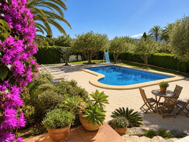 4 sypialnia Willa na sprzedaż w Partida Tosal - Zona del Castellans, Javea / Xàbia z basenem garażem - 950 000 € (Ref: 8238316)