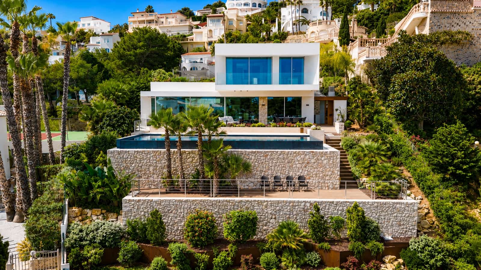5 sypialnia Willa na sprzedaż w Javea / Xabia z basenem garażem - 3 290 000 € (Ref: 9413711)