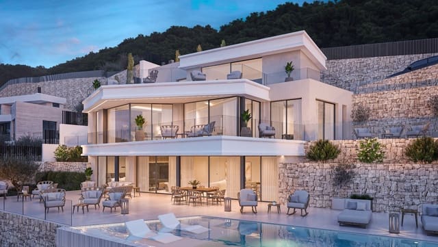4 soverom Villa til salgs i Benissa med svømmebasseng garasje - € 2 850 000 (Ref: 9859108)