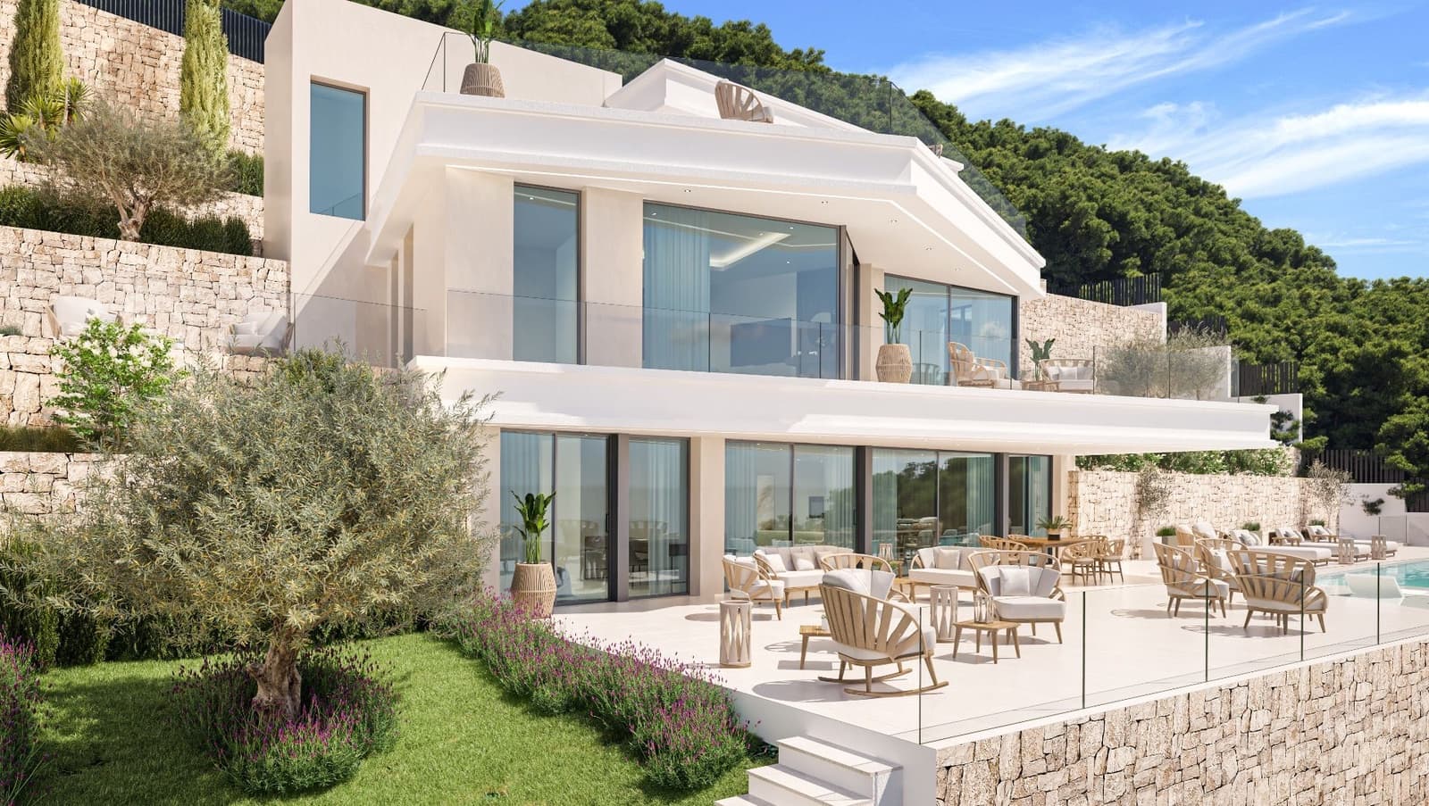 4 bedroom Villa for sale in Benissa with pool garage - € 2,850,000 (Ref: 9859108)