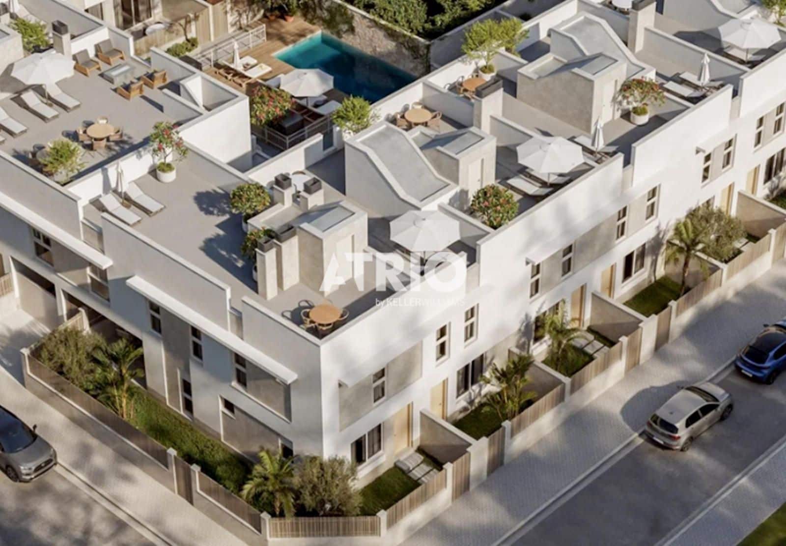 2 chambre Maison de Ville à vendre à Son Ferriol avec piscine garage - 584 306 € (Ref: 10001014)