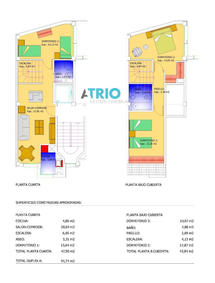 3 soveværelse Lejlighed til leje i Burgos by - € 850 (Ref: 9035866)