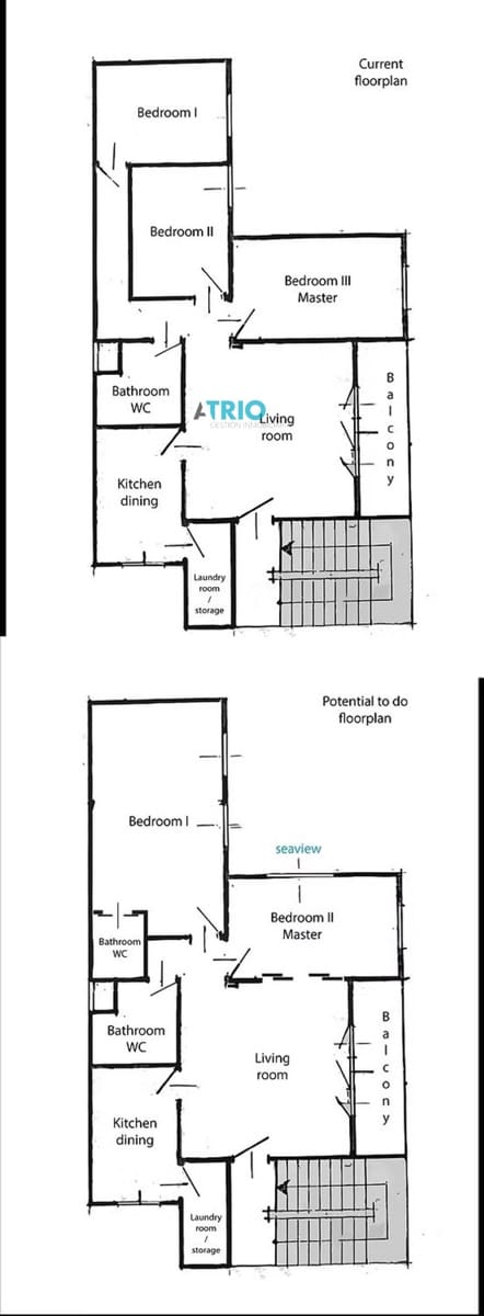 3 Zimmer Penthouse zu verkaufen in Palma de Mallorca - 319.000 € (Ref: 9466306)