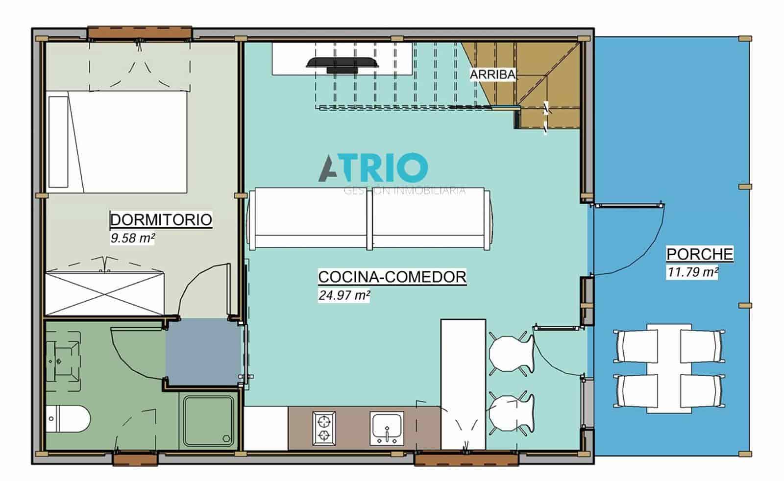 2 makuuhuone Huvila myytävänä paikassa Arcos mukana 
autotalli - 210 000 € (Ref: 9645867)