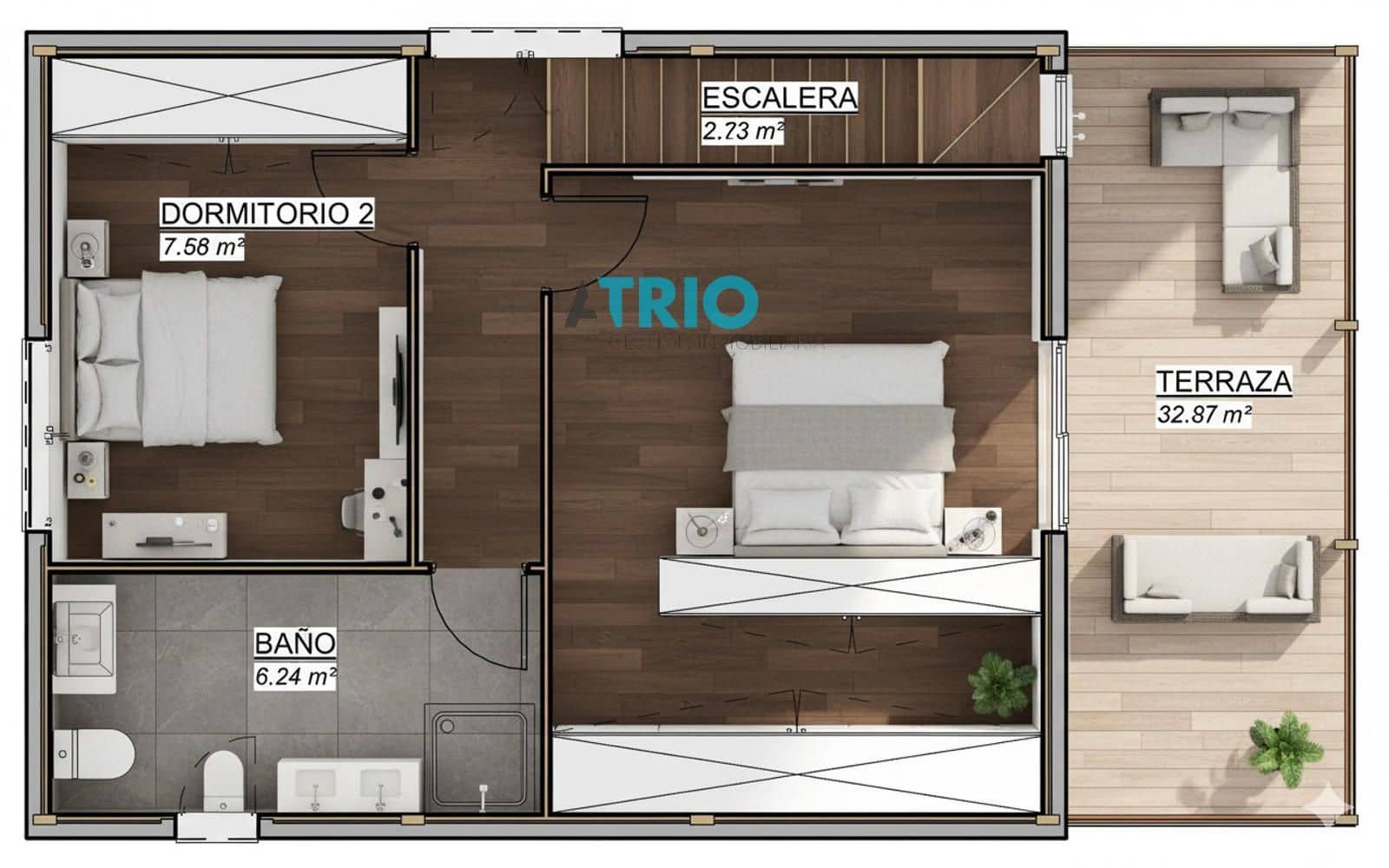 2 makuuhuone Huvila myytävänä paikassa Arcos mukana 
autotalli - 210 000 € (Ref: 9645867)