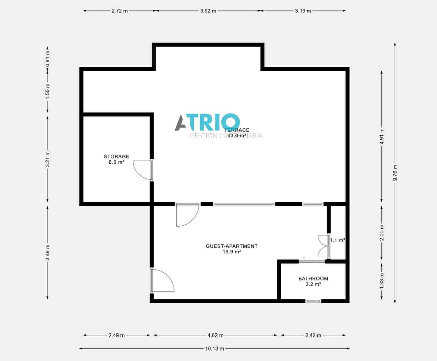 3 sypialnia Penthouse na sprzedaż w Palma de Mallorca z garażem - 845 000 € (Ref: 9664360)