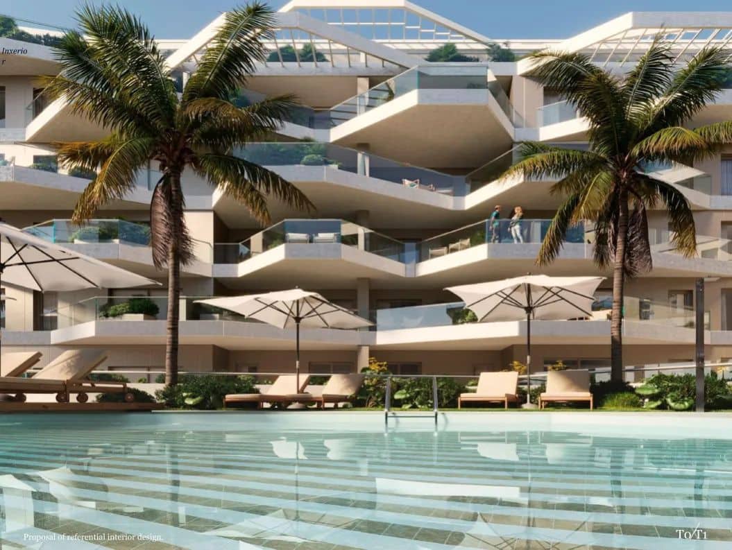 2 makuuhuone Huoneisto myytävänä paikassa Fuengirola mukana uima-altaan 
autotalli - 405 000 € (Ref: 9002613)