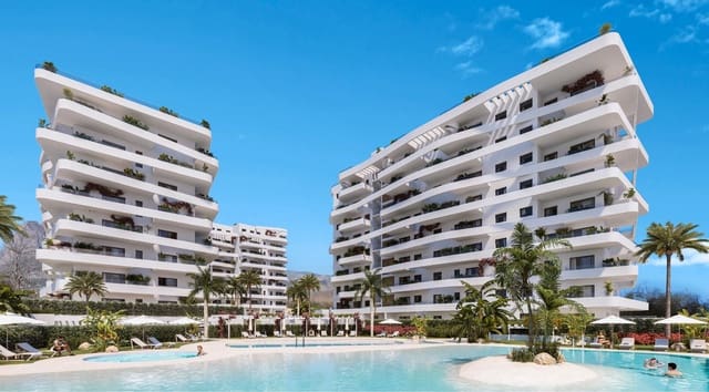 1 chambre Appartement à vendre à Platja Vila Joiosa - Platja de Torres, La Villajoyosa / Vila Joiosa avec piscine garage - 325 000 € (Ref: 9012883)