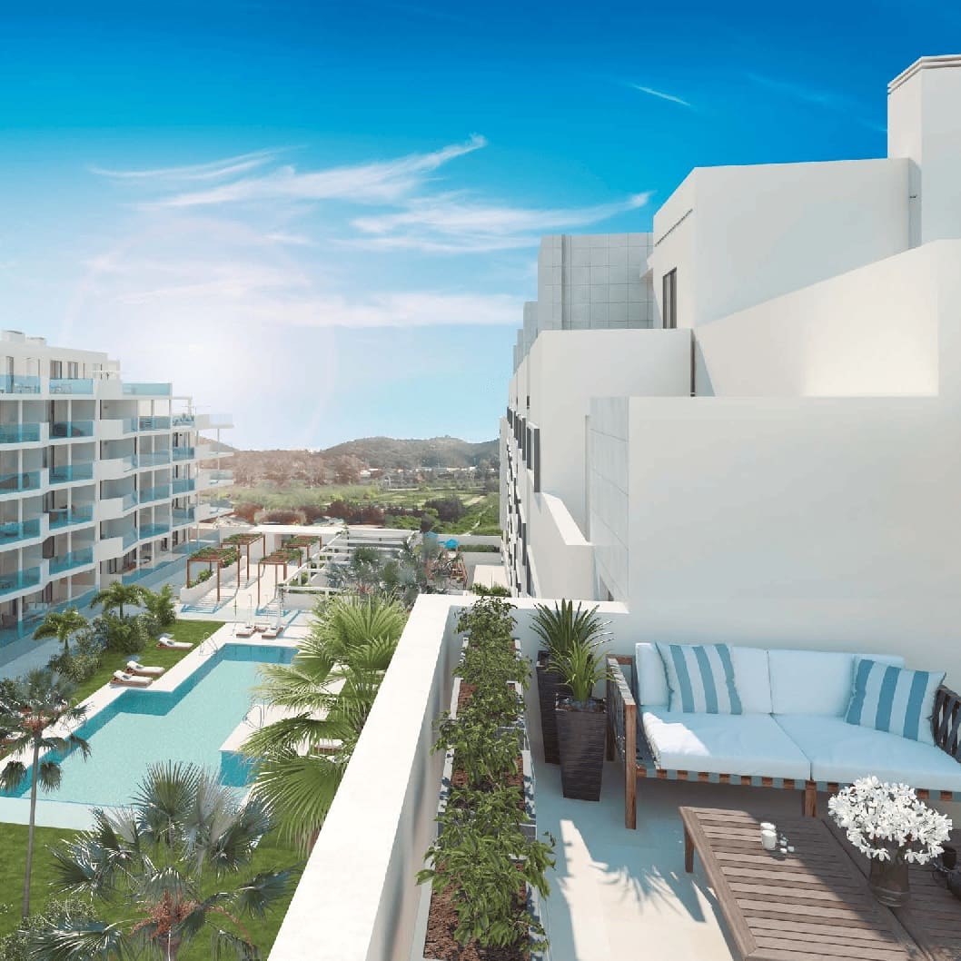 2 soverom Leilighet til salgs i Las Lagunas de Mijas med svømmebasseng garasje - € 368 300 (Ref: 9012950)