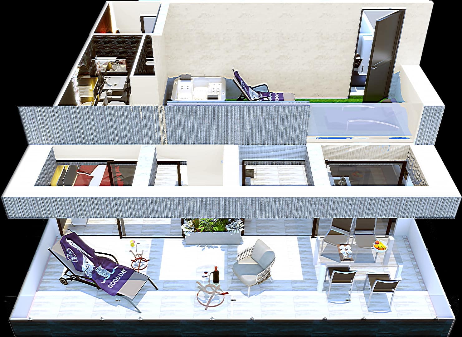 Strandapartment zu verkaufen in Torrevieja mit Pool - 129.900 € (Ref: 8447123)