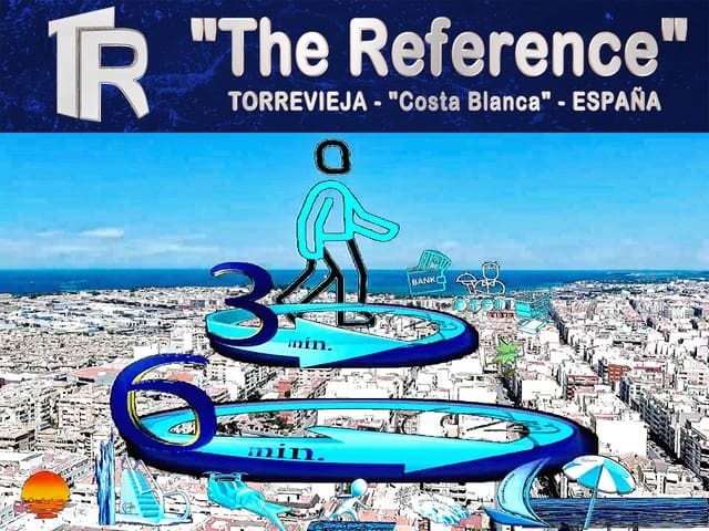 Apartamento Playa de 1 habitación en Torrevieja en venta con piscina - 159.900 € (Ref: 8521041)