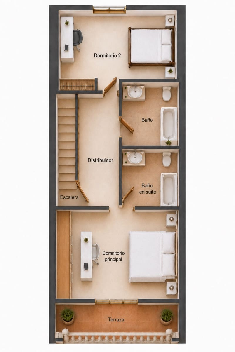 2 chambre Villa/Maison Mitoyenne à vendre à Benalmadena avec piscine garage - 394 000 € (Ref: 9924893)