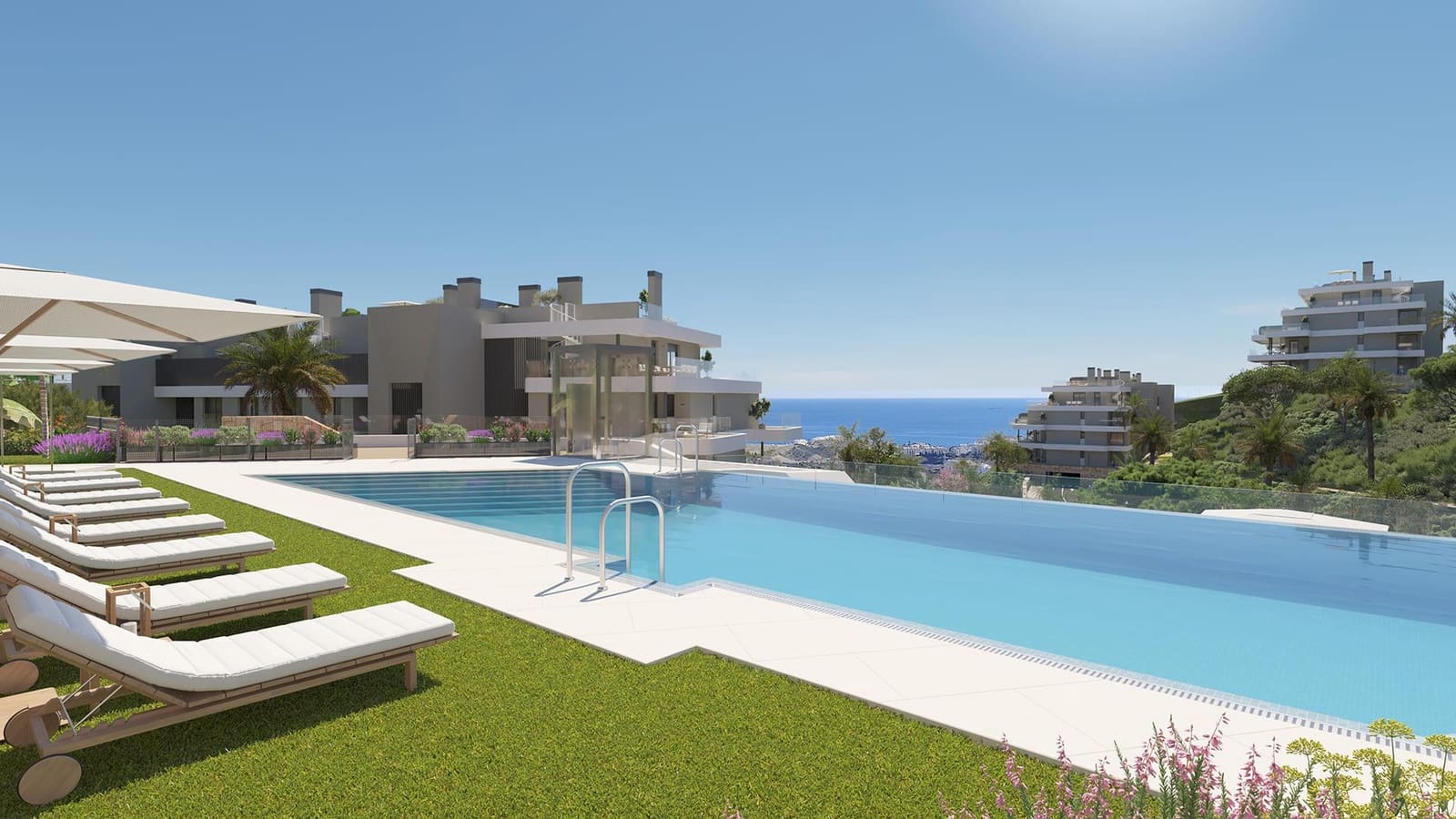 2 makuuhuone Huoneisto myytävänä paikassa Mijas mukana uima-altaan - 535 000 € (Ref: 9502292)